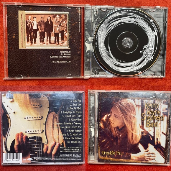 KENNY WAYNE SHEPHERD Trouble Is… Music CD Album 1997 - Picture 2 of 7